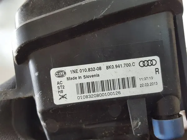 FARO HALÓGENO DIREITO AUDI A4 B8 LIFT 8K0941700C image 5