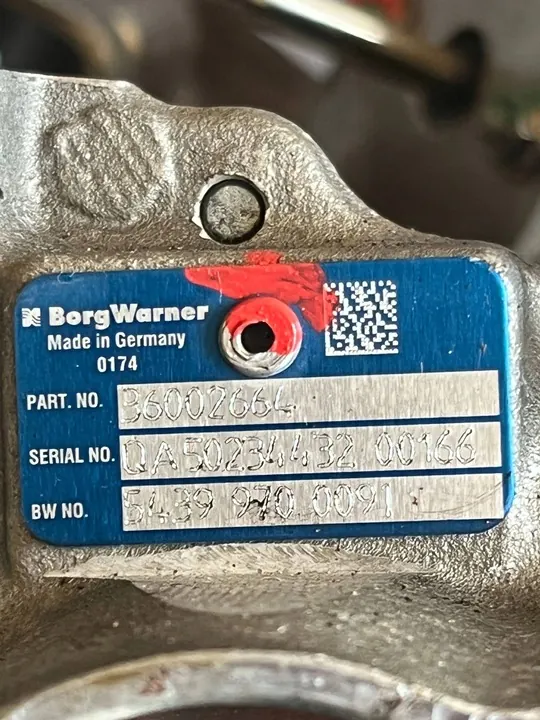 Turbocompresor VOLVO XC70 II 2.4 D5 54399700091 image 3