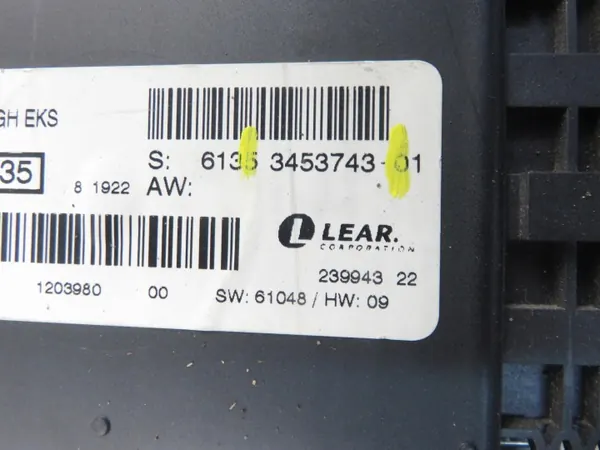 Unité de contrôle d'éclairage OEM 3453743 - BMW OE image 5