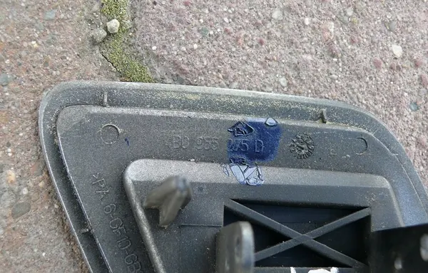 Tappo lavavetri Xenon sinistro Audi A6 C5 Lift 01-04 LY7W image 3