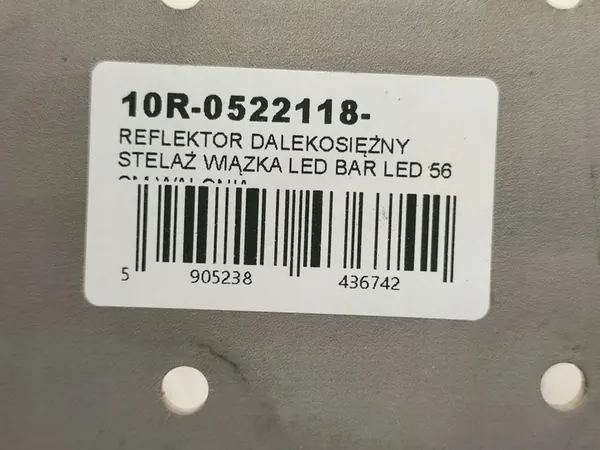 Barra LED 56cm - Luz de Longo Alcance - Estrutura - Fiação - OEM 10R-0522118 image 7