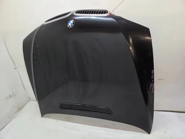 BMW E65 Motorhuv OEM 7043239 - Svart Safir image 2