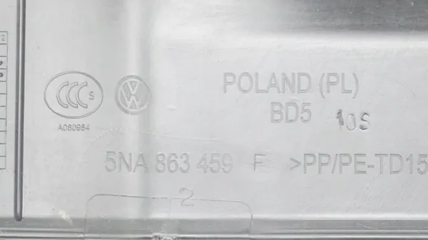 OEM 5NA863459F Cubierta cinturón trasero VW Tiguan II image 7