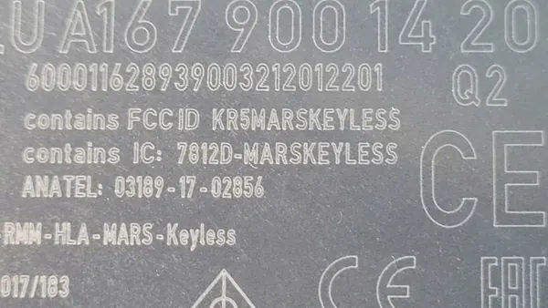 Module de station Mercedes EQA 250 21r A1679001420 image 9