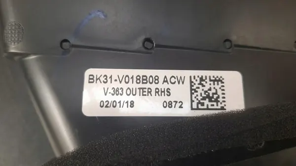 Grelha de ventilação Ford Transit MK8 BK31V018B08ACW image 3