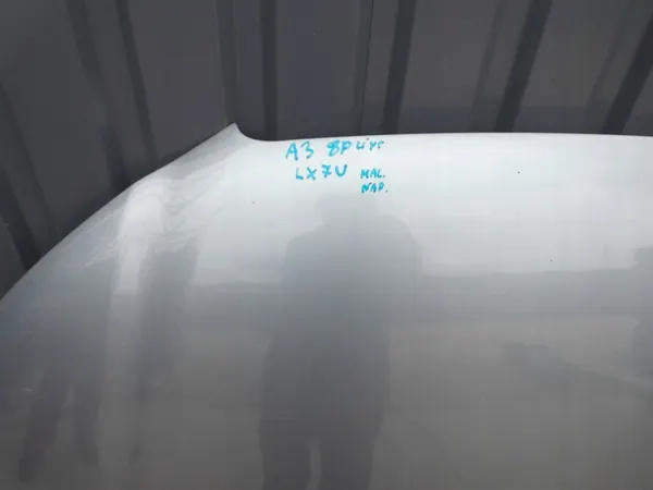 Audi A3 8P Lift Huva 2009-2013 Grå LX7U image 6