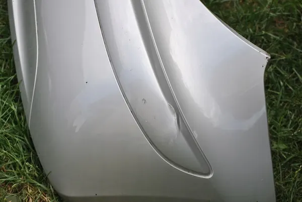 Parachoques trasero Mercedes A169 3D Plata OEM A 1698850925 image 2