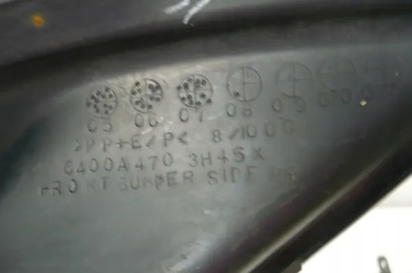 Angolo paraurti anteriore destro Mitsubishi Outlander II 2006-09 OEM image 8