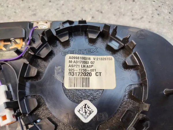 OEM A099810031644 links spiegelglas voor Mercedes S-klasse W222 image 3