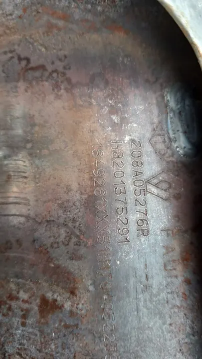 Renault Megane IV Catalytic Converter 208A05276R image 3