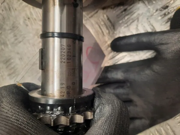 Virabrequim Mercedes OEM A64226 A64224 Motor 642 image 7