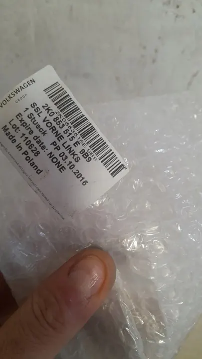 Door Trim Caddy 2K0853515E 9B9 image 2