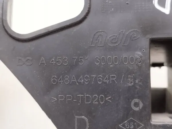 2018 Smart ForFour II W453 Front Bumper Slider A4537513000 image 5