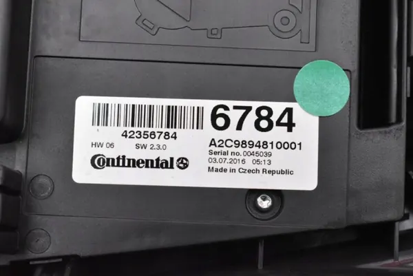 Klimasteuergerät OEM 42356784 für Opel Mokka A image 8
