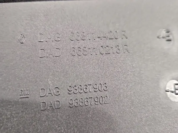 Gebrauchte Renault OE Windschutzscheibendichtung OEM 668114420R image 7