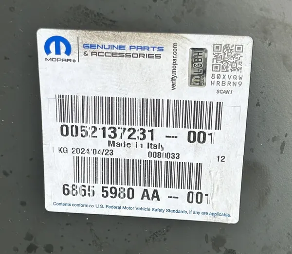 Parafango Anteriore Destro Fiat 500E II 20- 52137231 image 8