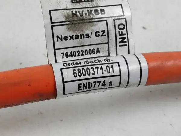 Cable Alta Tensión BMW X5 F15 OEM 6800371 image 4