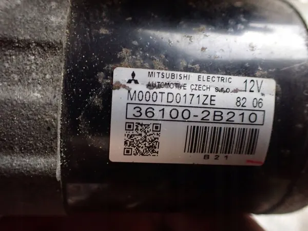 KIA Startmotor M000TD0171ZE - Begagnad OEM-del image 5