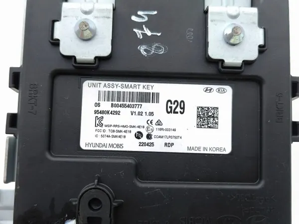 Module sans clé Hyundai Kona I 2022 OEM A00455403777 image 8