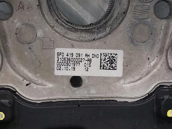 Volant Seat Leon III OEM 5F0419091AH Noir image 6