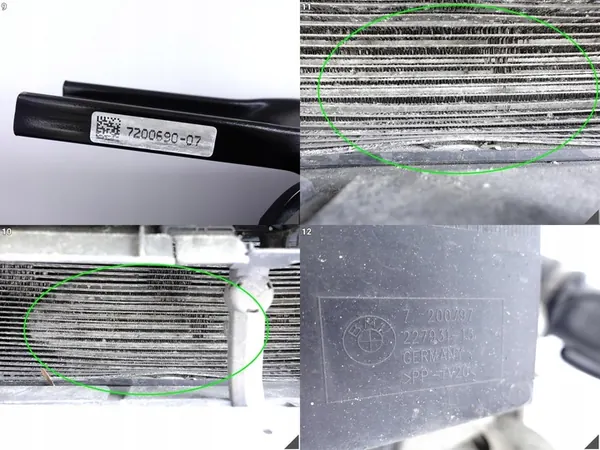 Ventilador de Radiador BMW F10 F11 3.0 Diesel 600W OEM 7594610 image 7