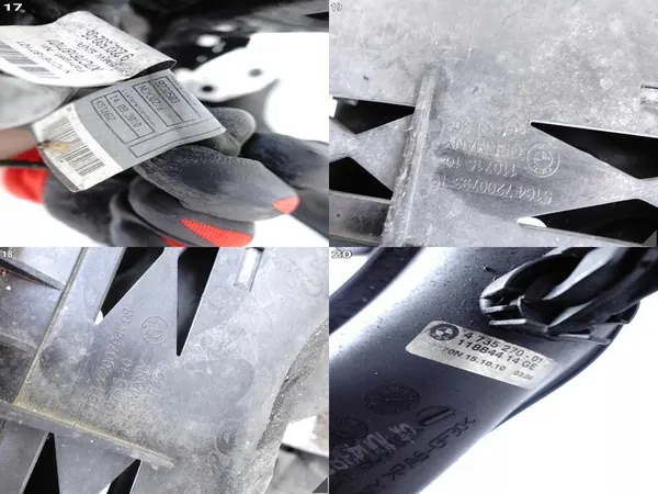 Ventilador de Radiador BMW F10 F11 3.0 Diesel 600W OEM 7594610 image 9