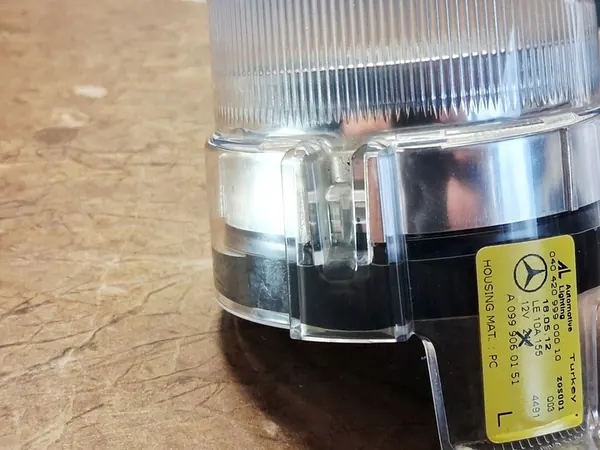 Farol Halógeno Esquerdo Mercedes A B C A0999060151 image 6
