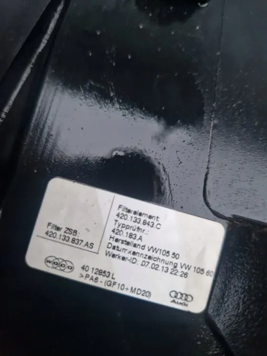 Filtre à air Audi R8 420 Spyder 420133843C image 2