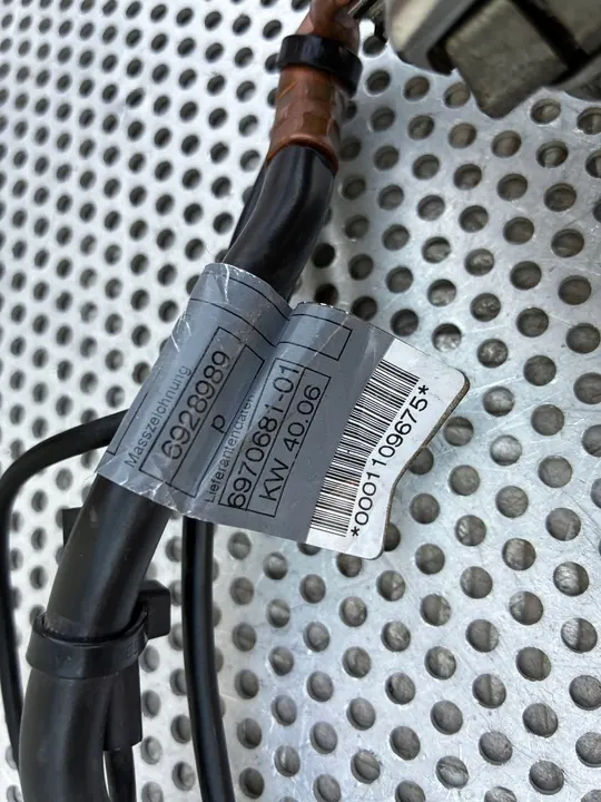 Cabo Negativo da Bateria IBS BMW E60 E61 M5 LIFT OEM 6970681 image 4