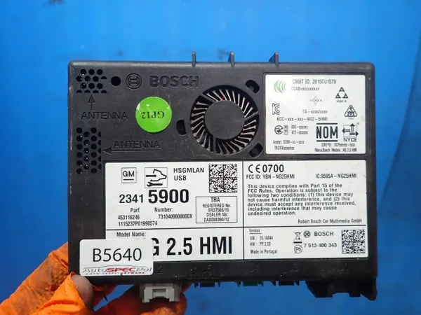 Módulo Navegação Opel Astra K OEM 23415900 image 4