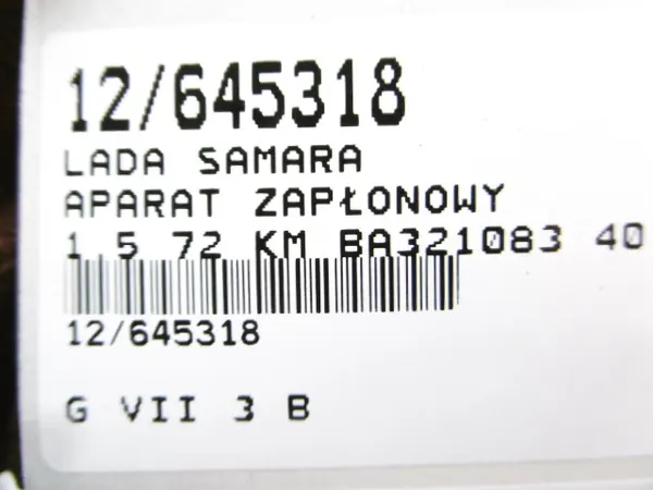 Lada sytytyskelaus OEM 40.3706 Samaralle image 9