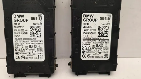 Radar filbyte sensor BMW U06 U11 F70 MINI F65 F66 5B551E5 image 2