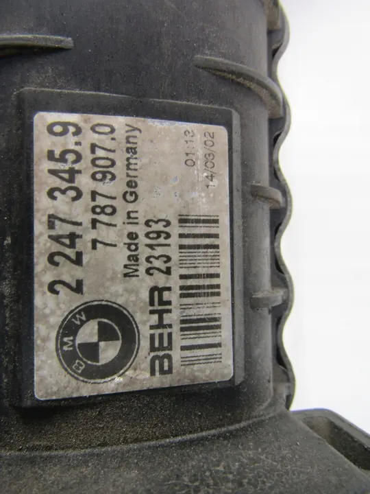Radiador de Agua BMW 5 E39 2.0D 520d M47 D20 00-03 OEM 2247345.9 image 2