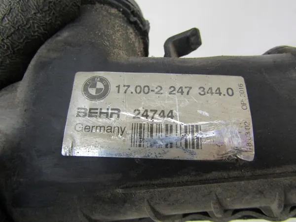 Radiador de Agua BMW 5 E39 2.0D 520d M47 D20 00-03 OEM 2247345.9 image 4