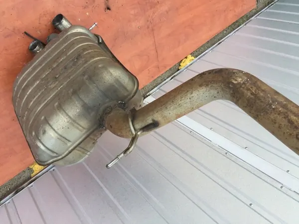 Komplett avgassystem BMW E65 E66 3.0D image 7