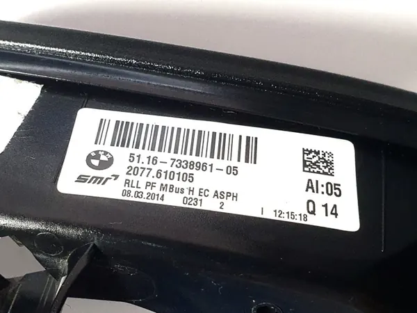OEM 72445125 linker spiegelframe voor BMW F serie image 8