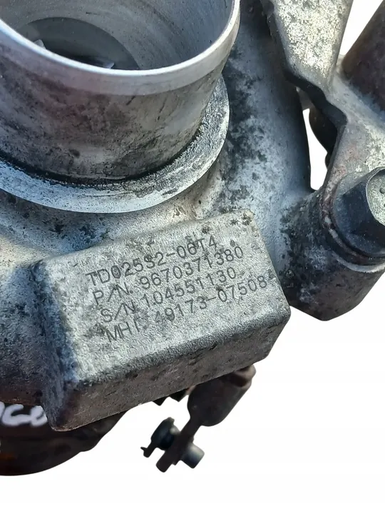 Turbo para Berlingo Partner II 1.6HDI 9670371380 image 3