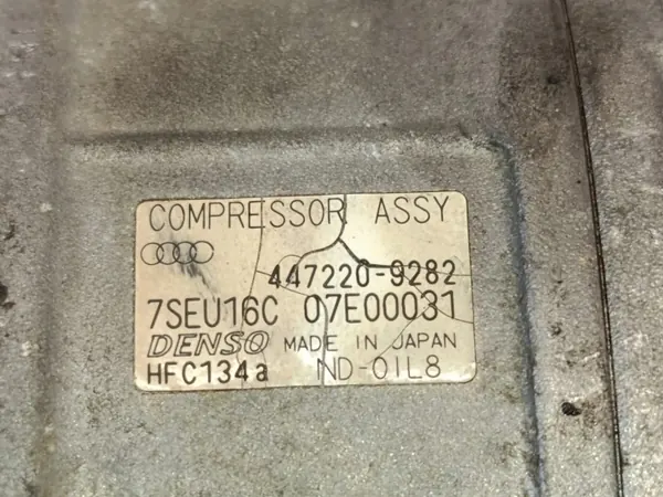 Compressor AC Audi A8 D3 4.0 TDI OEM 447220-9282 image 7