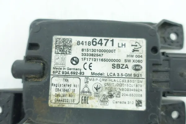 Controlador Radar Sistema Ponto Cego Esquerdo Opel Insignia B image 3