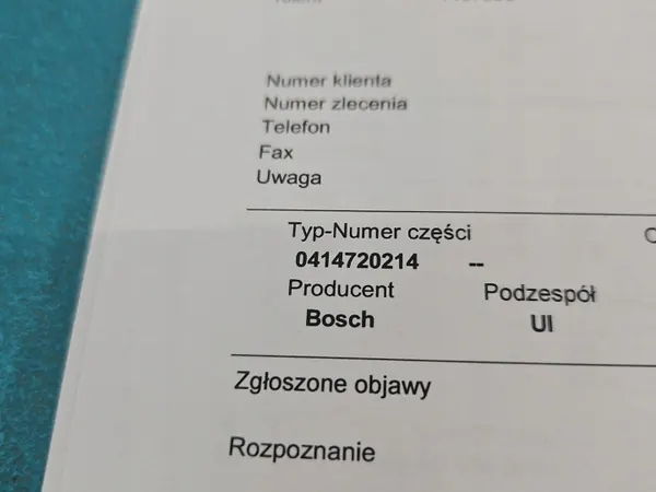 OEM 0414720214 testad vindrutetvättspump 1.9 TDI image 3
