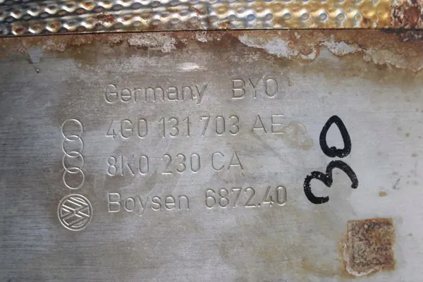 OEM 4G0254400G Katalysator för Audi A4 A5 A6 image 3