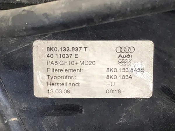 Caixa Filtro Ar OEM 8K0133837T Audi A4 B8 image 4