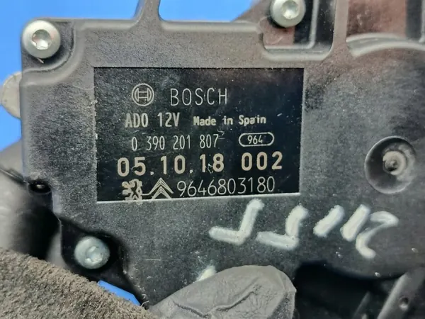 OEM 9646803180 Achterruitenwissermotor voor Citroen C4 image 3