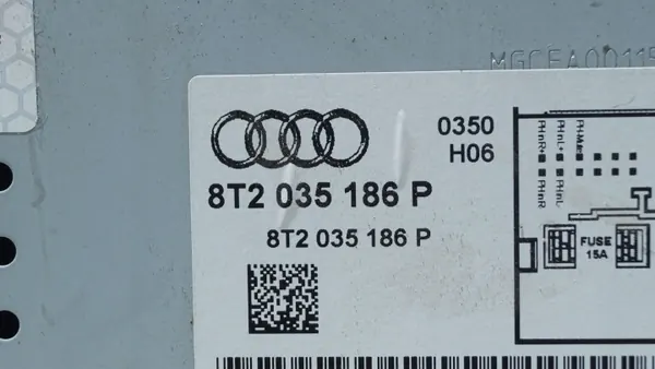 Rádio Audi OEM 8T2035186P - Peça Audi OE usada image 3