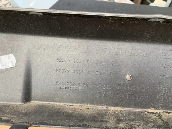 Käytetty Renault Etupuskuri OE 620724861R 620721430R image 5