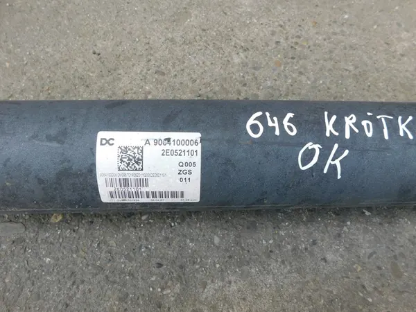 Mercedes Sprinter 906 2.2 CDI Drive Shaft Short A9064100006 image 5