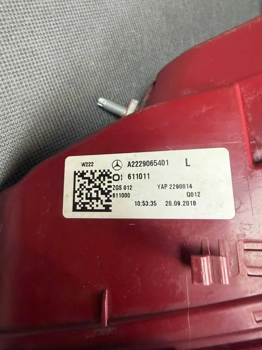 Linker achterlicht Mercedes S-Klasse W222 A2229065401 image 5
