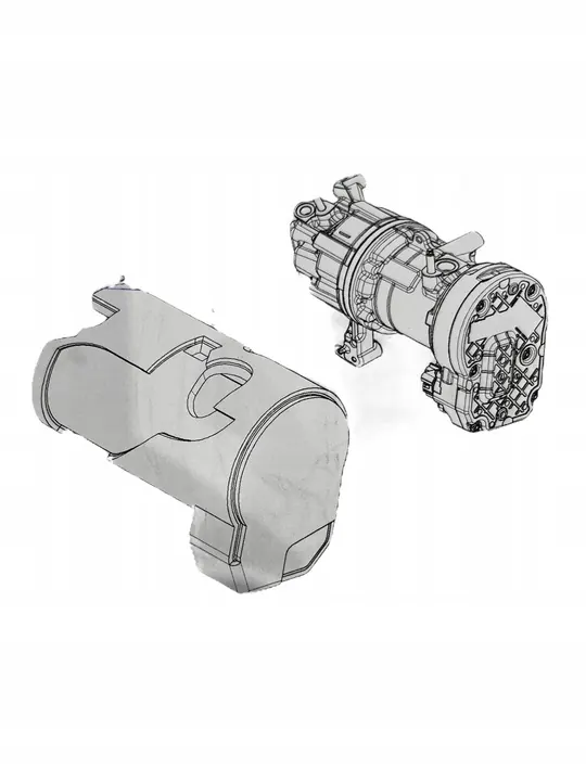 TESLA MODEL 3 Y AC Kompressorin Kotelo image 4