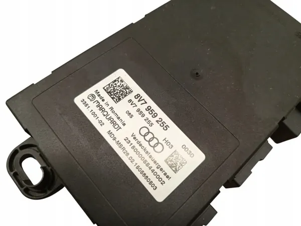 Audi A3 S3 8V takluckamodul OEM 8V7959255 image 5