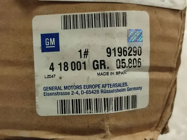 Juego de tambores de freno para Opel Corsa C 2000-2009 / 9196290 image 3